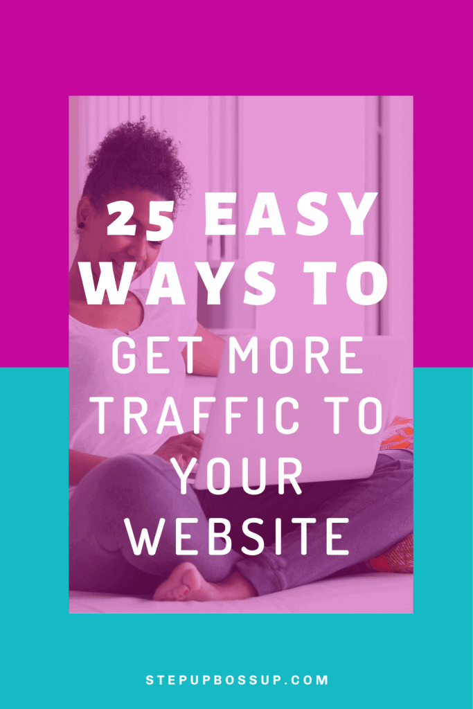 GET MORE TRAFFIC TO YOUR WEBSITE