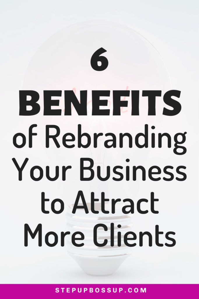 rebranding benefits