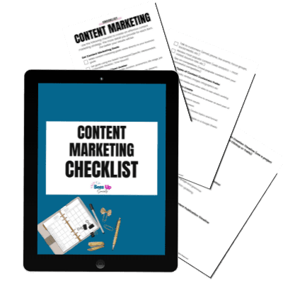 Freebie - Content Marketing Checklist 2