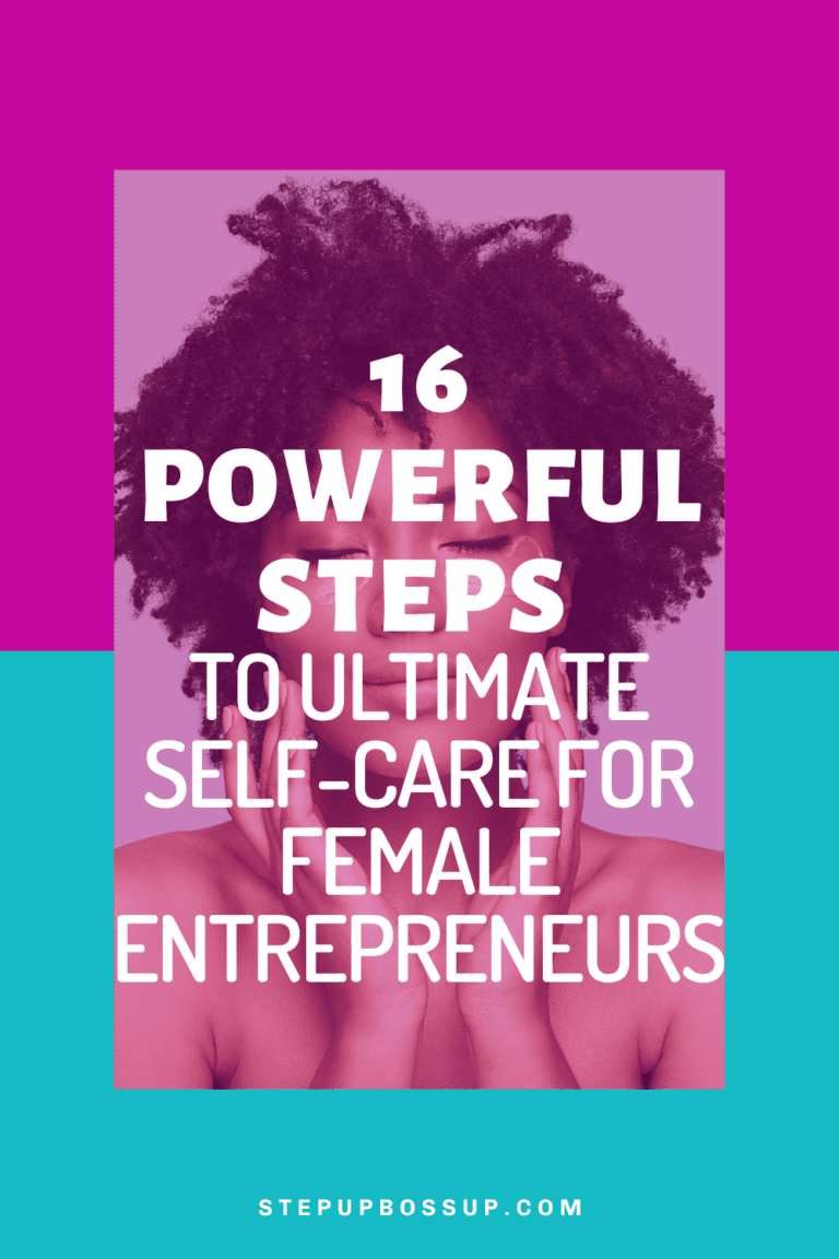 Self-Care For Female Entrepreneurs