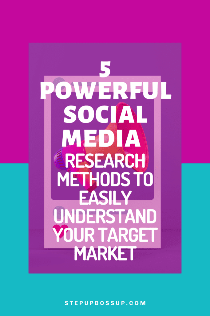 Social media research methods