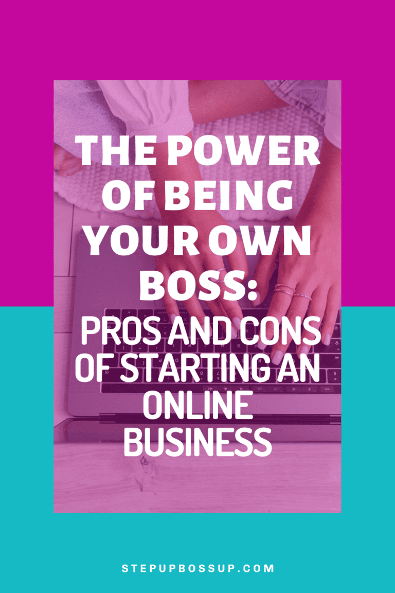 Pros and Cons of Starting an Online Business