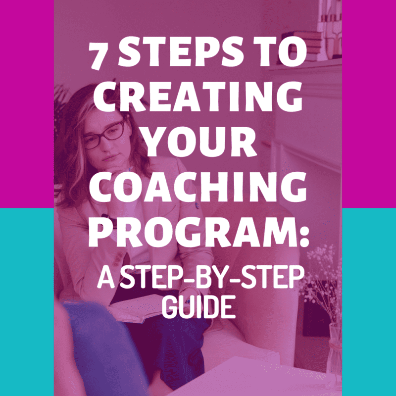 creating your coaching program